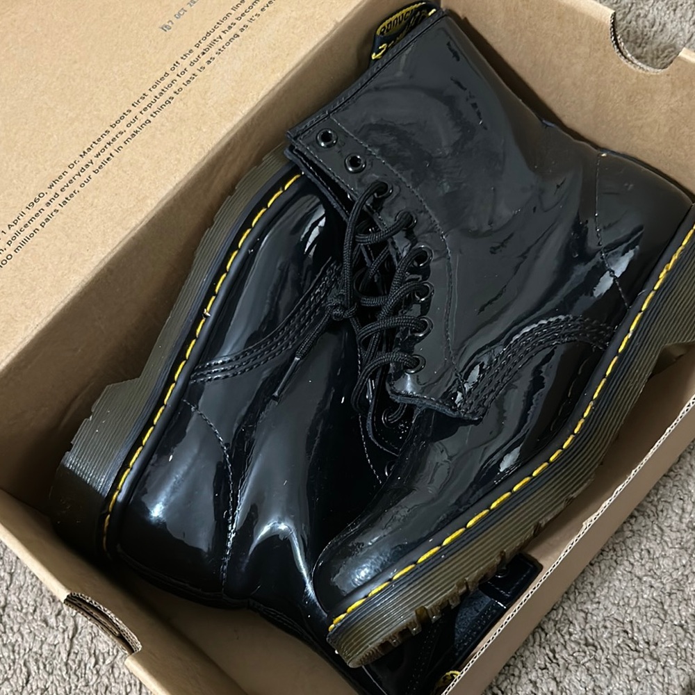 Patent leather Dr. Martens